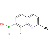 CAS:957035-06-2 | PC7706 | 8-Fluoro-2-methylquinoline-7-boronic acid