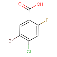 CAS:289038-22-8 | PC7755 | 5-Bromo-4-chloro-2-fluorobenzoic acid