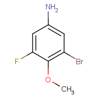 CAS: 875664-44-1 | PC7874 | 3-Bromo-5-fluoro-4-methoxyaniline
