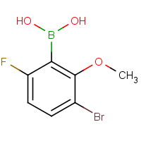 CAS:957120-30-8 | PC7915 | 3-Bromo-6-fluoro-2-methoxybenzeneboronic acid