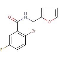 CAS:923722-86-5 | PC7978 | 2-Bromo-5-fluoro-N-(fur-2-ylmethyl)benzamide
