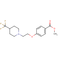 CAS:1000339-87-6 | PC7995 | Methyl 4-{2-[4-(trifluoromethyl)piperidin-1-yl]ethoxy}benzoate