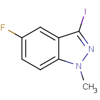 CAS:1060817-10-8 | PC7999 | 5-Fluoro-3-iodo-1-methyl-1H-indazole