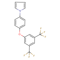 CAS:259655-24-8 | PC8001 | 1-[4-[3,5-Bis(trifluoromethyl)phenoxy]phenyl]pyrrole