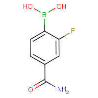 CAS: 874289-22-2 | PC8031 | 4-Carbamoyl-2-fluorobenzeneboronic acid