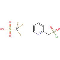 CAS:882564-09-2 | PC8061 | (Pyridin-2-yl)methanesulphonyl chloride trifluoromethanesulphonic acid