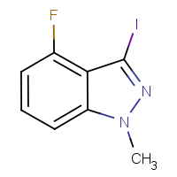 CAS:1257535-07-1 | PC8066 | 4-Fluoro-3-iodo-1-methyl-1H-indazole