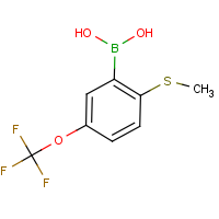CAS: 957121-11-8 | PC8077 | 2-(Methylthio)-5-(trifluoromethoxy)benzeneboronic acid