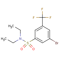 CAS:951885-25-9 | PC8080 | 3-Bromo-5-(N,N-diethylsulphamoyl)benzotrifluoride