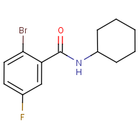 CAS:951884-99-4 | PC8082 | 2-Bromo-N-cyclohexyl-5-fluorobenzamide