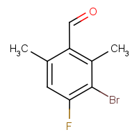 CAS: 1000340-00-0 | PC8086 | 3-Bromo-2,6-dimethyl-4-fluorobenzaldehyde