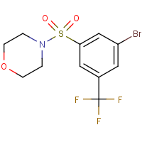 CAS: 951884-77-8 | PC8103 | 4-{[3-Bromo-5-(trifluoromethyl)phenyl]sulphonyl}morpholine