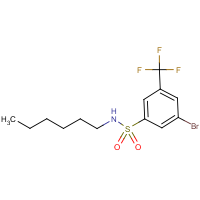 CAS:951884-63-2 | PC8111 | 3-Bromo-5-(N-hexylsulphamoyl)benzotrifluoride