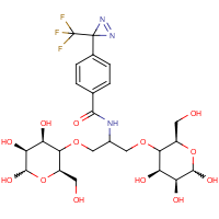 CAS:29461-18-3 | PC8118 | 2-N-[4-(1-Azitrifluoroethyl)benzoyl]-1,3-bis-(D-mannos-4-yloxy)-2-propylamine