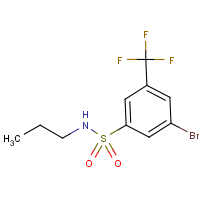 CAS: 951884-67-6 | PC8121 | 3-Bromo-5-(N-propylsulphamoyl)benzotrifluoride