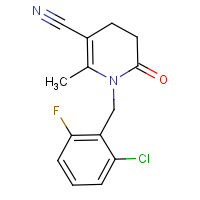 CAS: 338748-74-6 | PC8141 | 1-(2-Chloro-6-fluorobenzyl)-5-cyano-6-methyl-1,2,3,4-tetrahydropyridin-2-one