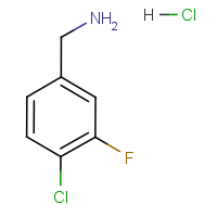 CAS: 202982-64-7 | PC8149 | 4-Chloro-3-fluorobenzylamine hydrochloride