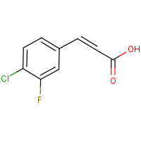 CAS:202982-66-9 | PC8154 | 4-Chloro-3-fluorocinnamic acid