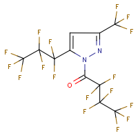 CAS: 959580-65-5 | PC8173 | 1-Heptafluorobutyryl-5(3)-(heptafluoropropyl)-3(5)-(trifluoromethyl)pyrazole