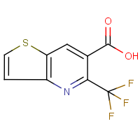CAS:243977-22-2 | PC8252 | 5-(Trifluoromethyl)thieno[3,2-b]pyridine-6-carboxylic acid