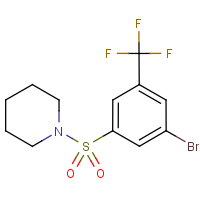 CAS:951884-69-8 | PC8278 | 3-Bromo-5-(piperidin-1-ylsulphonyl)benzotrifluoride