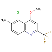 CAS: 537033-75-3 | PC8294 | 5-Chloro-4-methoxy-6-methyl-2-(trifluoromethyl)quinoline