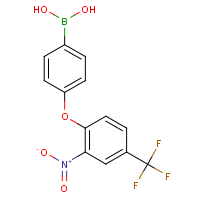 CAS:957062-58-7 | PC8330 | 4-[2-Nitro-4-(trifluoromethyl)phenoxy]benzeneboronic acid