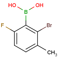 CAS:957121-09-4 | PC8334 | 2-Bromo-6-fluoro-3-methylbenzeneboronic acid