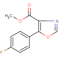 CAS:89204-90-0 | PC8338 | Methyl 5-(4-fluorophenyl)-1,3-oxazole-4-carboxylate