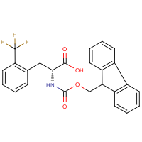 CAS:352523-15-0 | PC8357 | 2-(Trifluoromethyl)-D-phenylalanine, N-FMOC protected