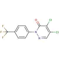 CAS:62436-07-1 | PC8377 | 4,5-Dichloro-2-[4-(trifluoromethyl)phenyl]-2H-pyridazin-3-one