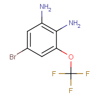 CAS: 1257535-16-2 | PC8378 | 5-Bromo-3-(trifluoromethoxy)benzene-1,2-diamine