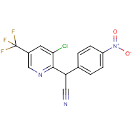 CAS: 213994-29-7 | PC8414 | 2-[3-Chloro-5-(trifluoromethyl)pyridin-2-yl]-2-(4-nitrophenyl)acetonitrile