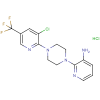 CAS:317822-49-4 | PC8426 | 3-Amino-2-[4-[3-chloro-5-(trifluoromethyl)pyridin-2-yl]piperazin-1-yl]pyridine hydrochloride