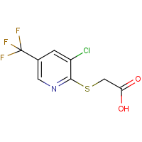CAS:338422-73-4 | PC8429 | {[3-Chloro-5-(trifluoromethyl)pyridin-2-yl]thio}acetic acid