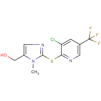 CAS:338422-44-9 | PC8432 | 2-{[3-Chloro-5-(trifluoromethyl)pyridin-2-yl]thio}-5-(hydroxymethyl)-1-methyl-1H-imidazole