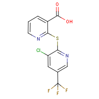 CAS: 303149-99-7 | PC8434 | 2-{[3-Chloro-5-(trifluoromethyl)pyridin-2-yl]thio}nicotinic acid
