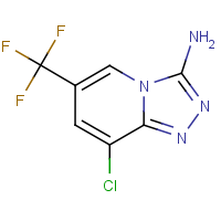 CAS:338773-34-5 | PC8437 | 3-Amino-8-chloro-6-(trifluoromethyl)[1,2,4]triazolo[4,3-a]pyridine