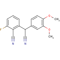 CAS: 339012-94-1 | PC8439 | 2-(2-Cyano-3-fluorophenyl)-2-(3,4-dimethoxyphenyl)acetonitrile