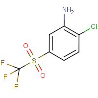 CAS: 779-87-3 | PC8441 | 2-Chloro-5-(trifluoromethylsulphonyl)aniline