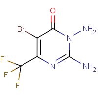 CAS: 95095-46-8 | PC8449 | 5-Bromo-2,3-diamino-6-(trifluoromethyl)pyrimidin-4(3H)-one