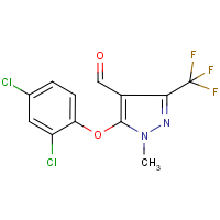 CAS:321848-48-0 | PC8451 | 5-(2,4-Dichlorophenoxy)-1-methyl-3-(trifluoromethyl)-1H-pyrazole-4-carboxaldehyde
