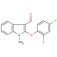 CAS:773872-28-9 | PC8455 | 2-(2,4-Difluorophenoxy)-1-methyl-1H-indole-3-carboxaldehyde