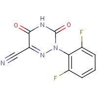 CAS: 338982-41-5 | PC8456 | 2-(2,6-Difluorophenyl)-3,5-dioxo-2,3,4,5-tetrahydro-1,2,4-triazine-6-carbonitrile