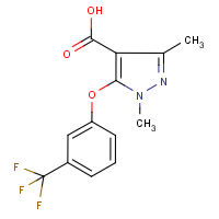 CAS:446276-23-9 | PC8460 | 1,3-Dimethyl -5-[3-(trifluoromethyl)phenoxy]-1H-pyrazole-4-carboxylic acid