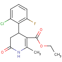 CAS:299920-90-4 | PC8469 | Ethyl 4-(2-chloro-6-fluorophenyl)-6-methyl-1,2,3,4-tetrahydropyrid-2-one-5-carboxylate