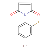 CAS: 893614-85-2 | PC8480 | 1-(4-Bromo-2-fluorophenyl)-1H-pyrrole-2,5-dione