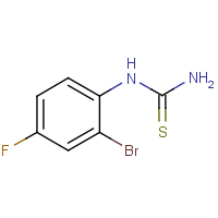 CAS:952182-71-7 | PC8481 | (2-Bromo-4-fluorophenyl)thiourea