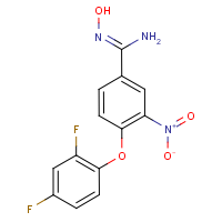 CAS:263015-56-1 | PC8486 | 4-(2,4-Difluorophenoxy)-3-nitrobenzamidoxime