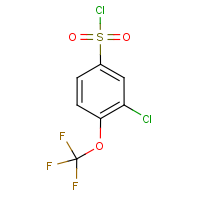CAS:886762-48-7 | PC8493 | 3-Chloro-4-(trifluoromethoxy)benzenesulphonyl chloride